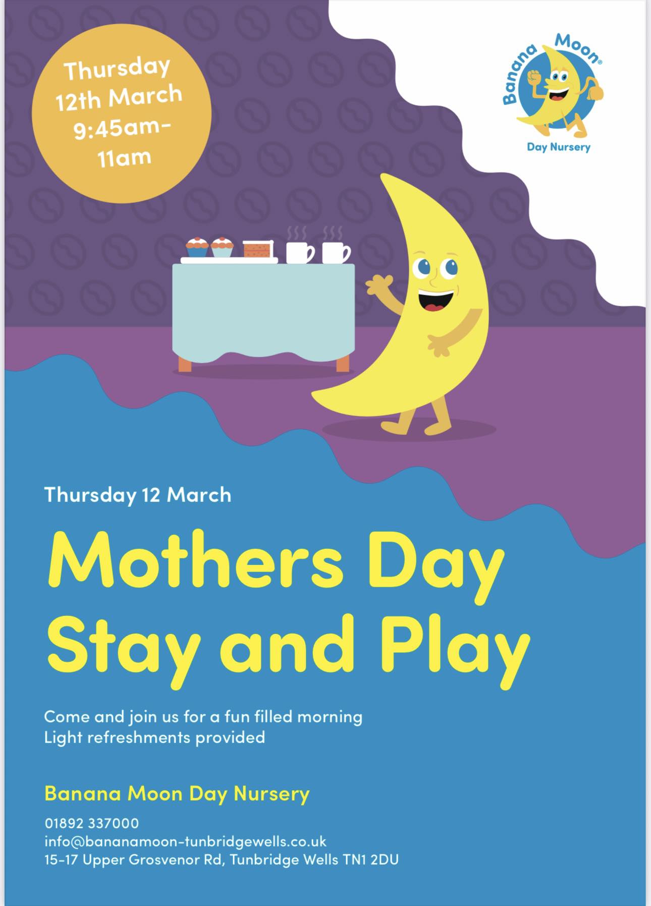 Mothers Day Stay & Play